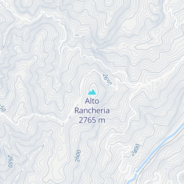 Map of Alto Rancheria
