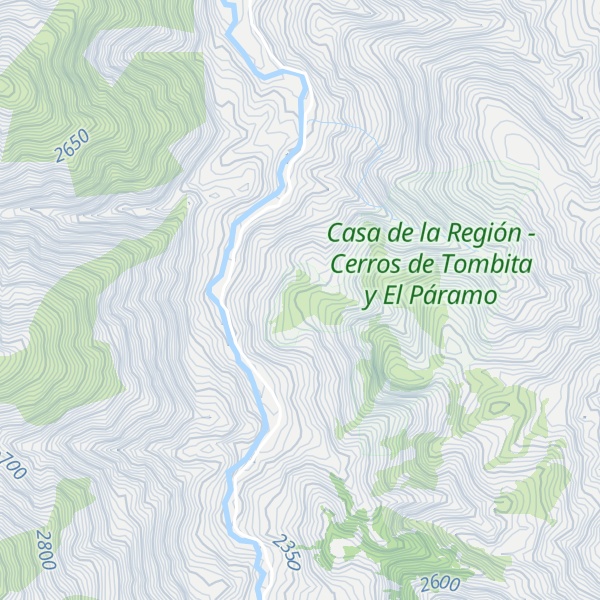 Map of Casa de la Región