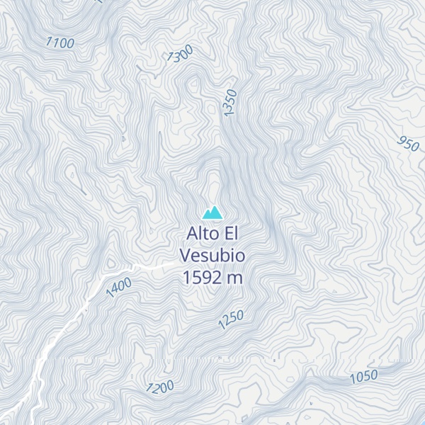Map of Alto El Vesubio