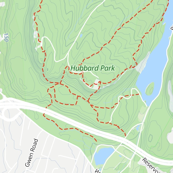 Map of East Peak