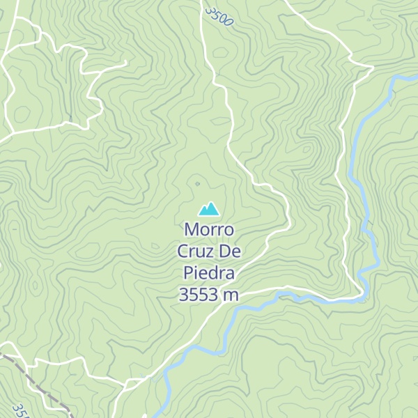 Map of Morro Cruz De Piedra