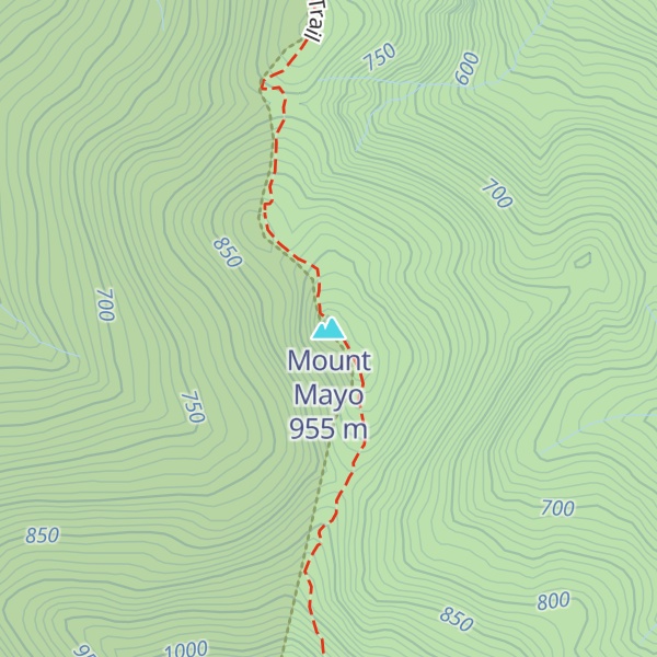 Map of Mount Mayo