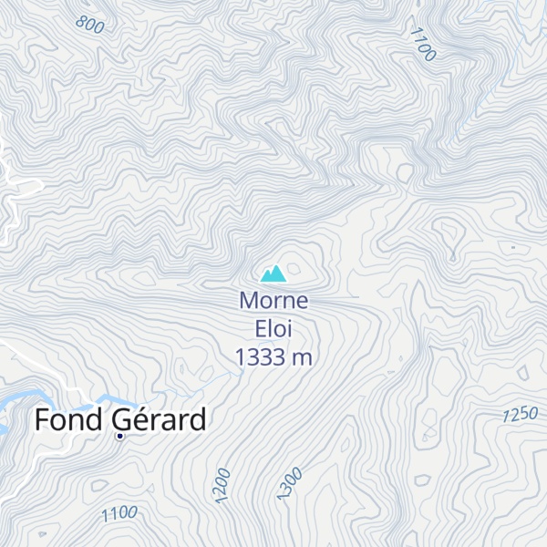 Map of Morne Eloi