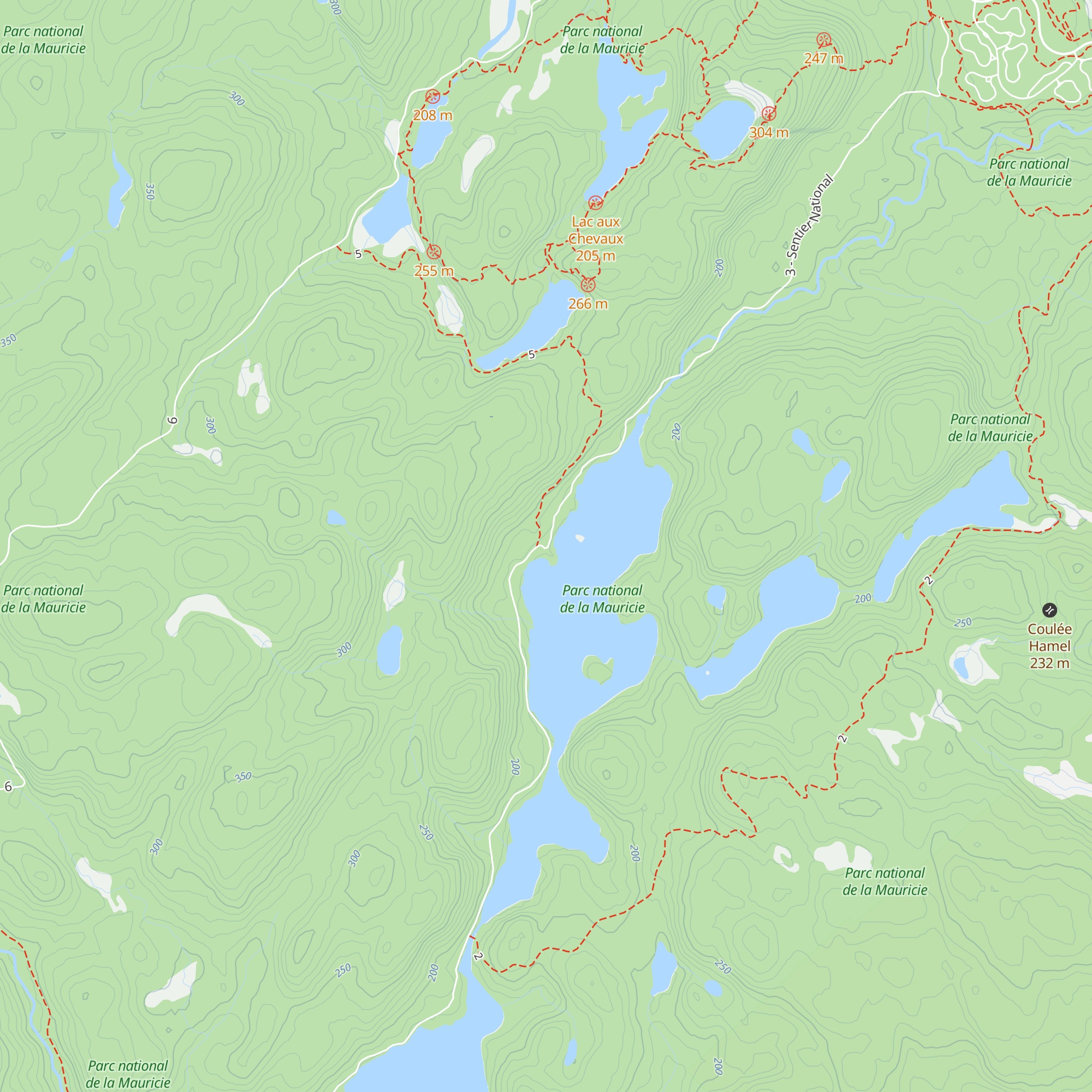 Halte Isaïe map