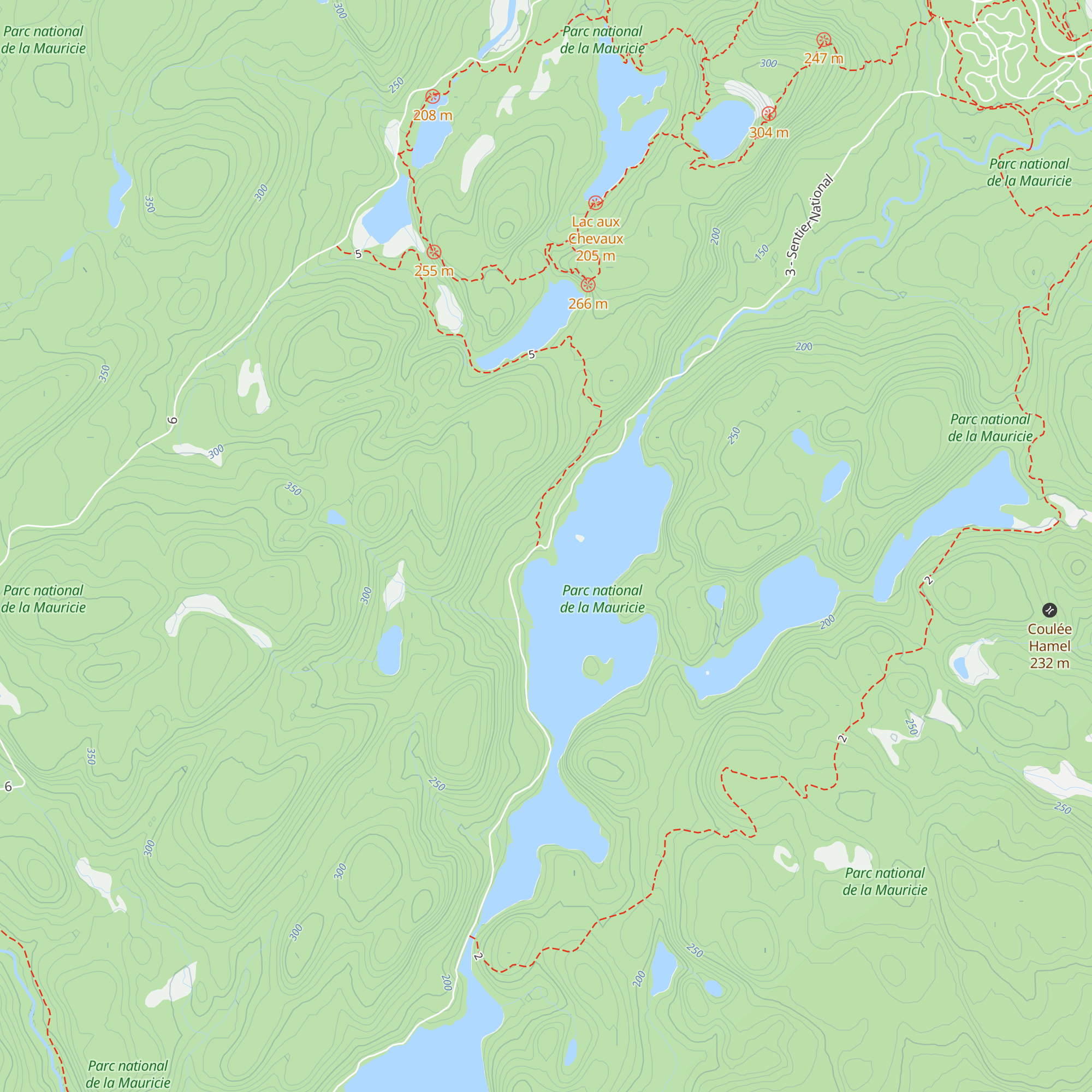 Halte Isaïe map
