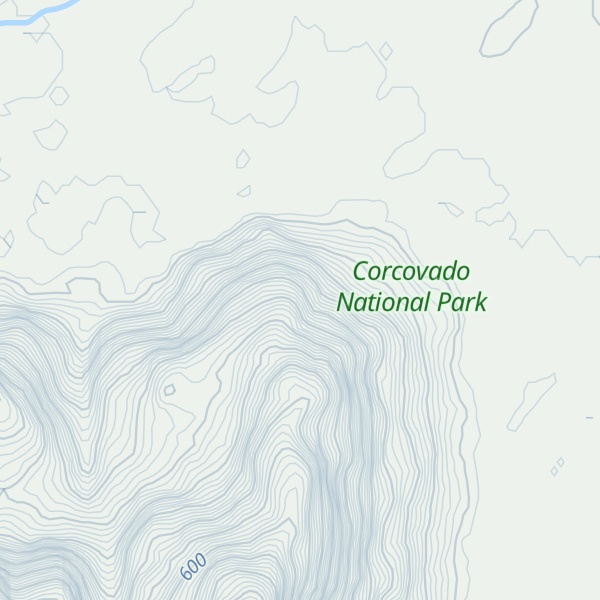 Map of Cerro Montura