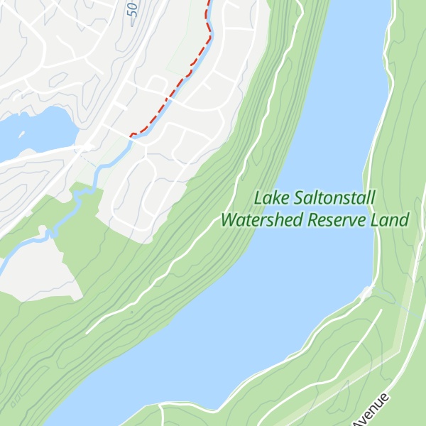 Map of Saltonstall Ridge