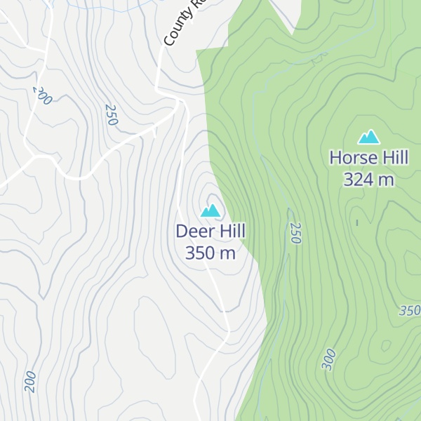 Map of Deer Hill