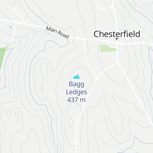Map of Bagg Ledges