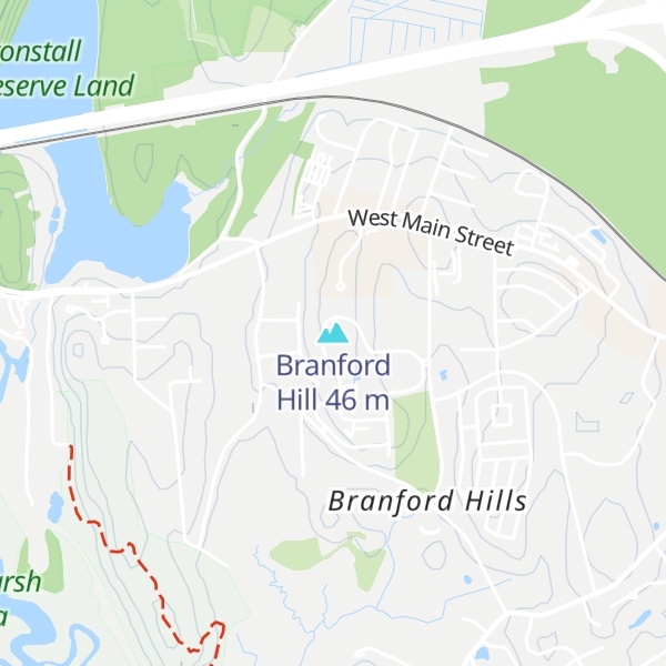 Map of Branford Hill