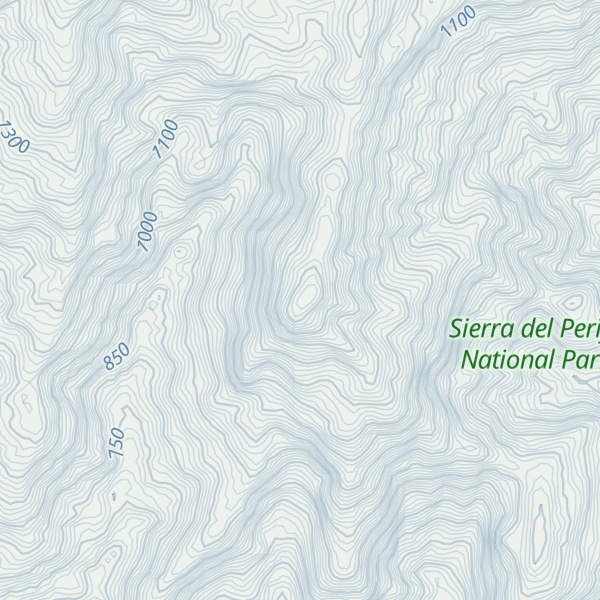 Map of Cerro Anurpa