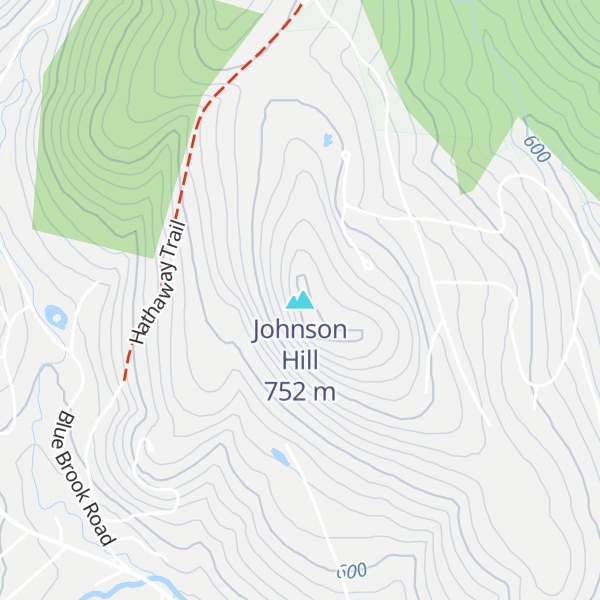 Map of Johnson Hill