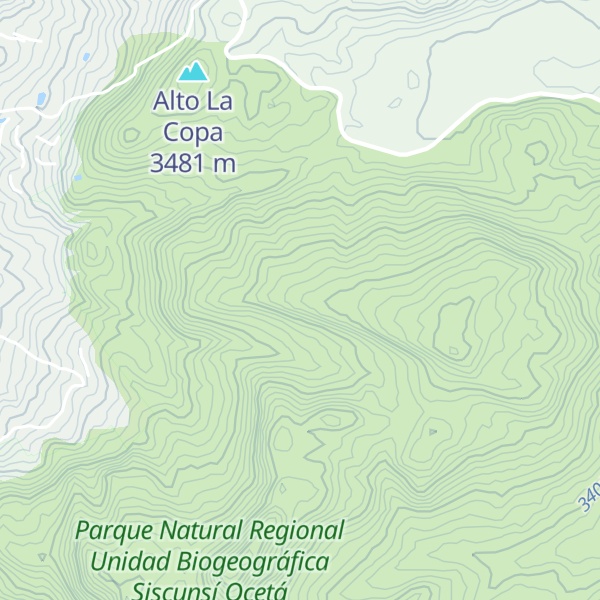 Map of Cuchilla Maderal