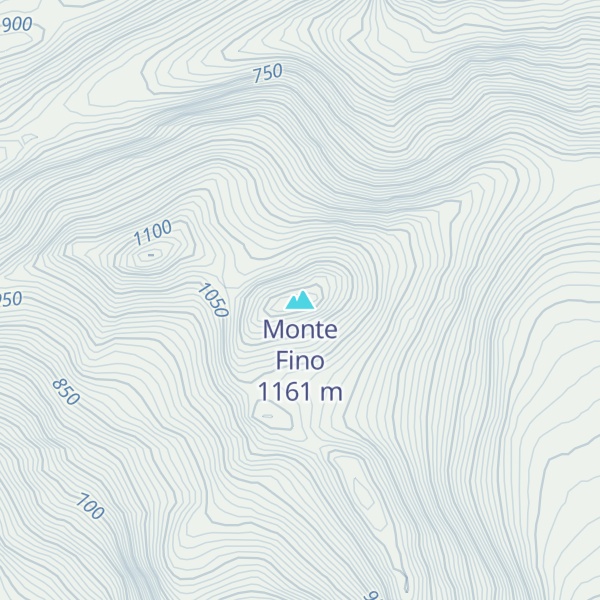 Map of Monte Fino