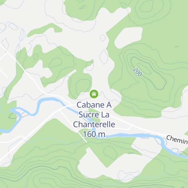 Map of Cabane A Sucre La Chanterelle