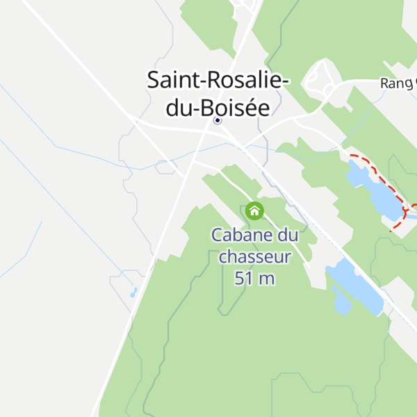 Map of Cabane à sucre Raynald Desorcy
