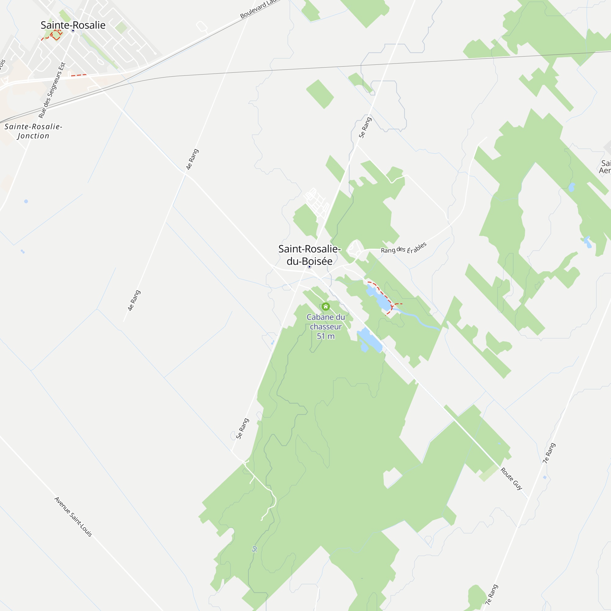 Cabane à sucre Raynald Desorcy map