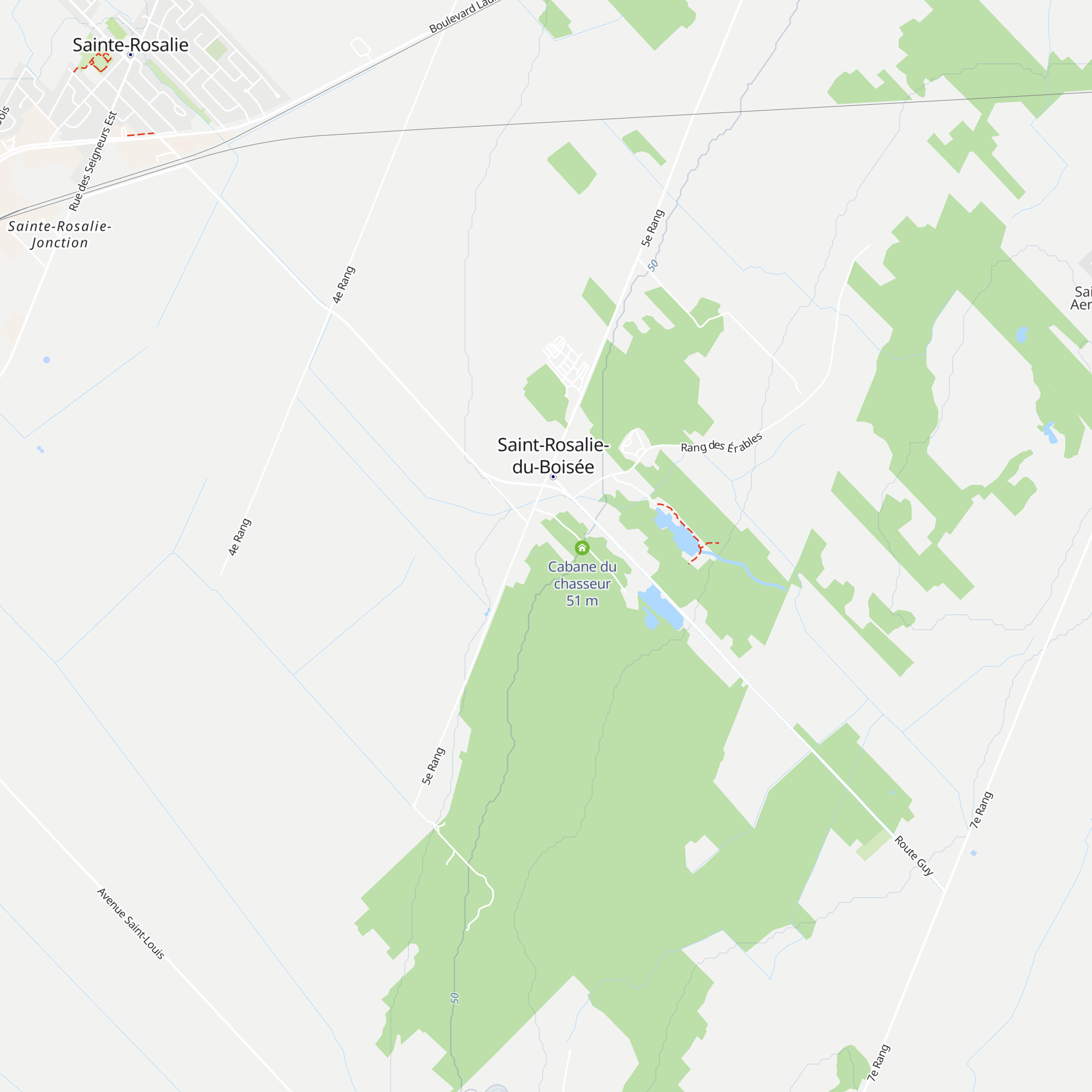 Cabane à sucre Raynald Desorcy map