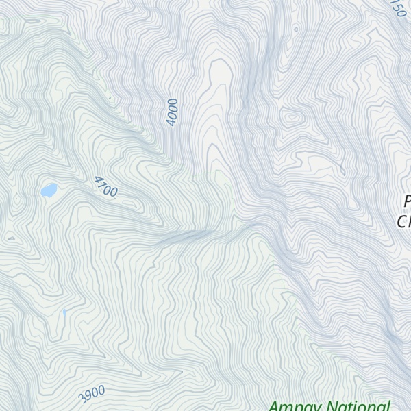 Map of Cerro Acocasa