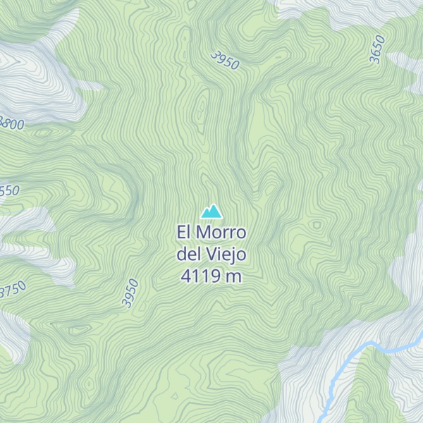 Map of El Morro del Viejo