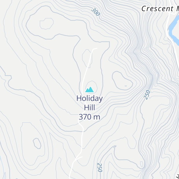 Map of Holiday Hill