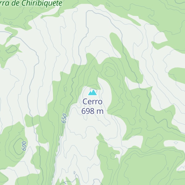 Map of Cerro