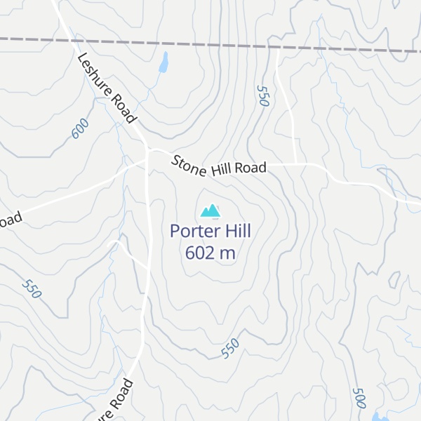 Map of Porter Hill