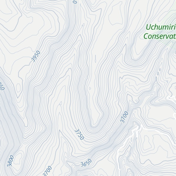 Map of Cerro Borracho
