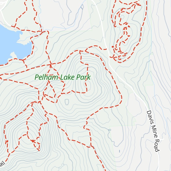 Map of Todd Mountain