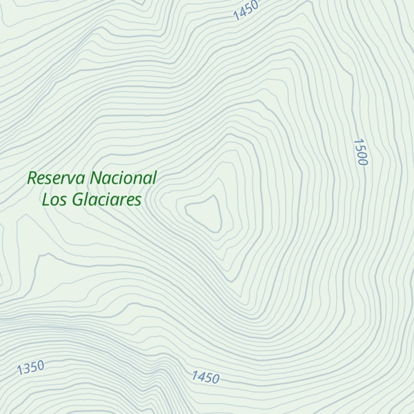 Map of Cerro Pintado