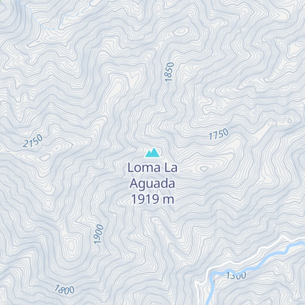 Map of Loma La Aguada