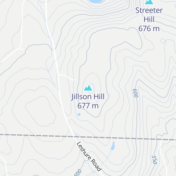 Map of Jillson Hill