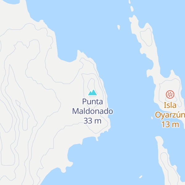 Map of Punta Maldonado