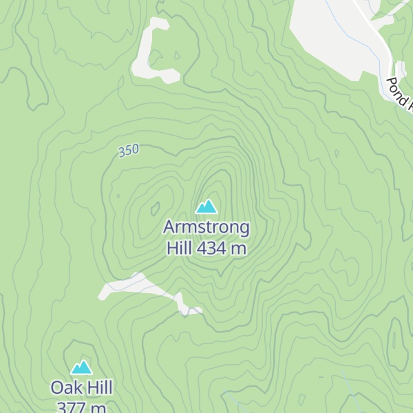 Map of Armstrong Hill