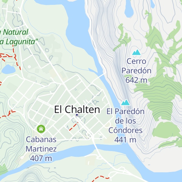 Map of Cabañas Los Milenarios