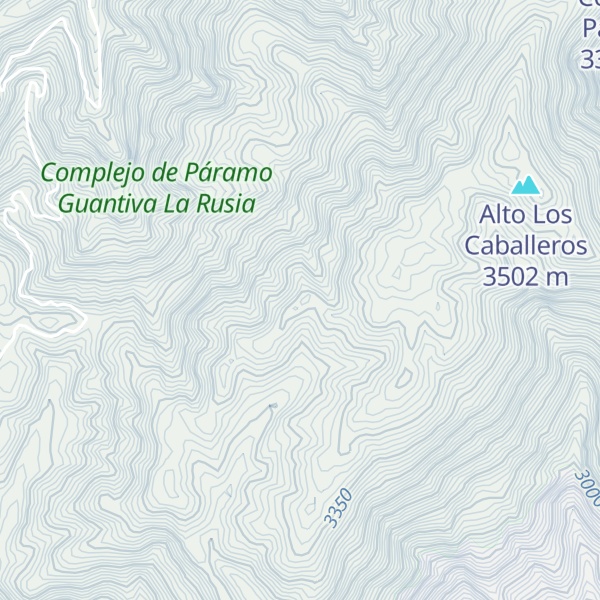 Map of Alto El Uche