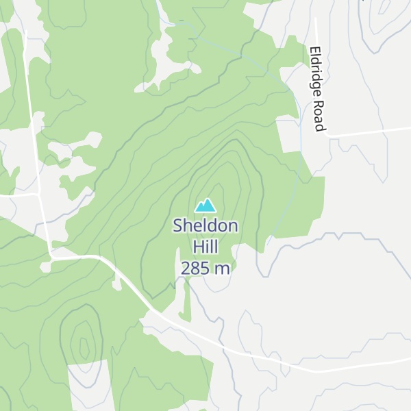 Map of Sheldon Hill