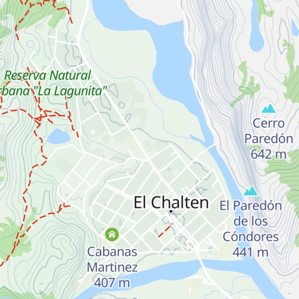 Map of Cabañas Anita's House