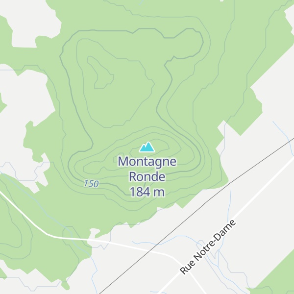 Map of Montagne Ronde