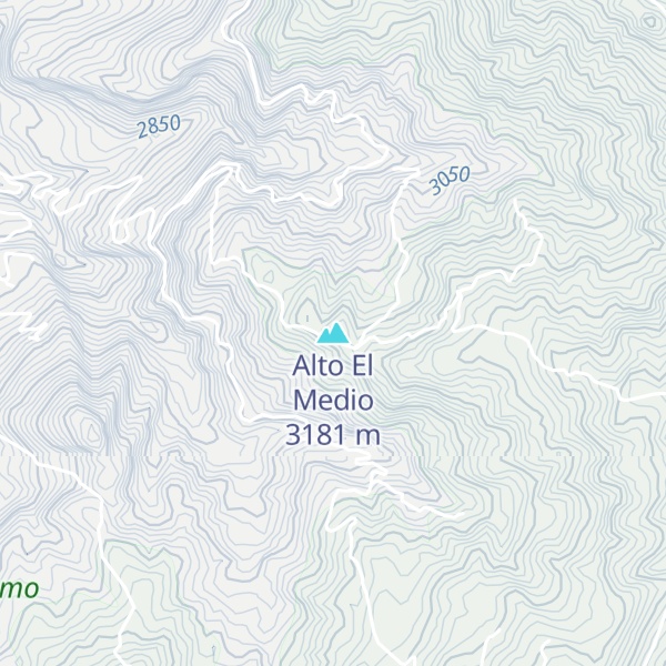 Map of Alto El Medio