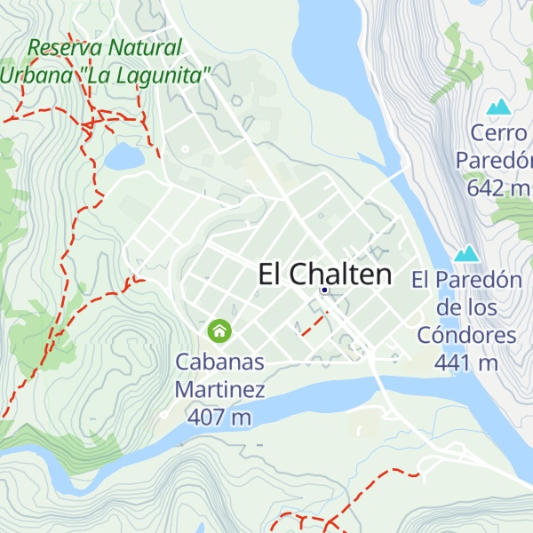 Map of Cabañas Cumbres Nevadas