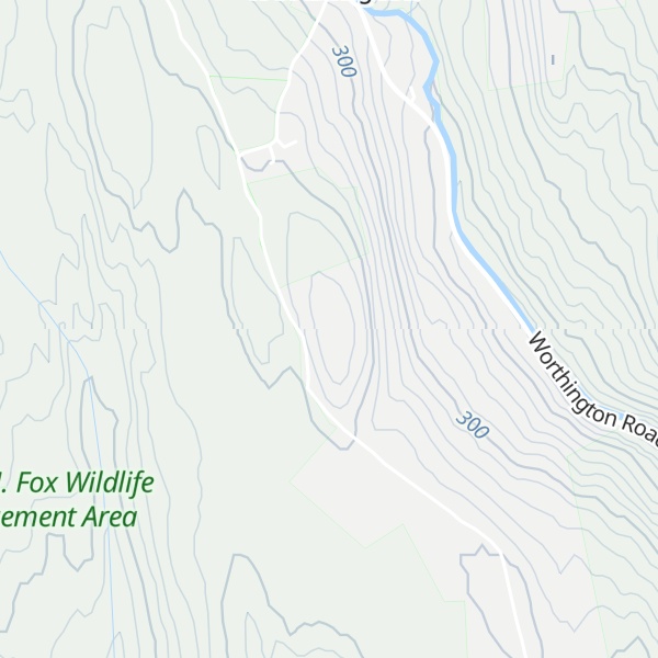 Map of Burton Hill
