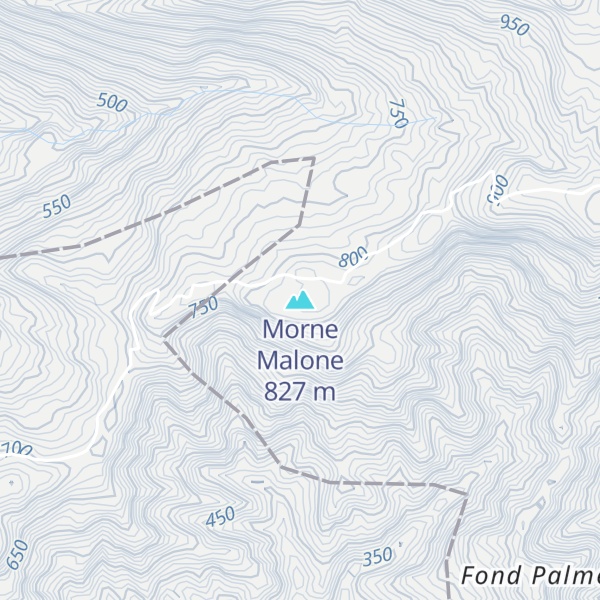Map of Morne Malone