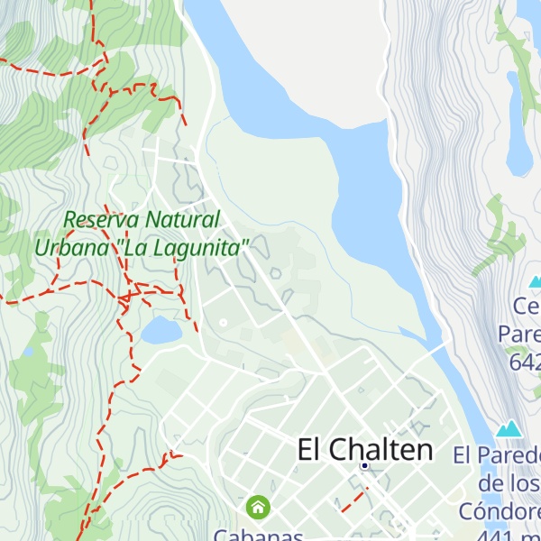 Map of Cabañas El Relincho