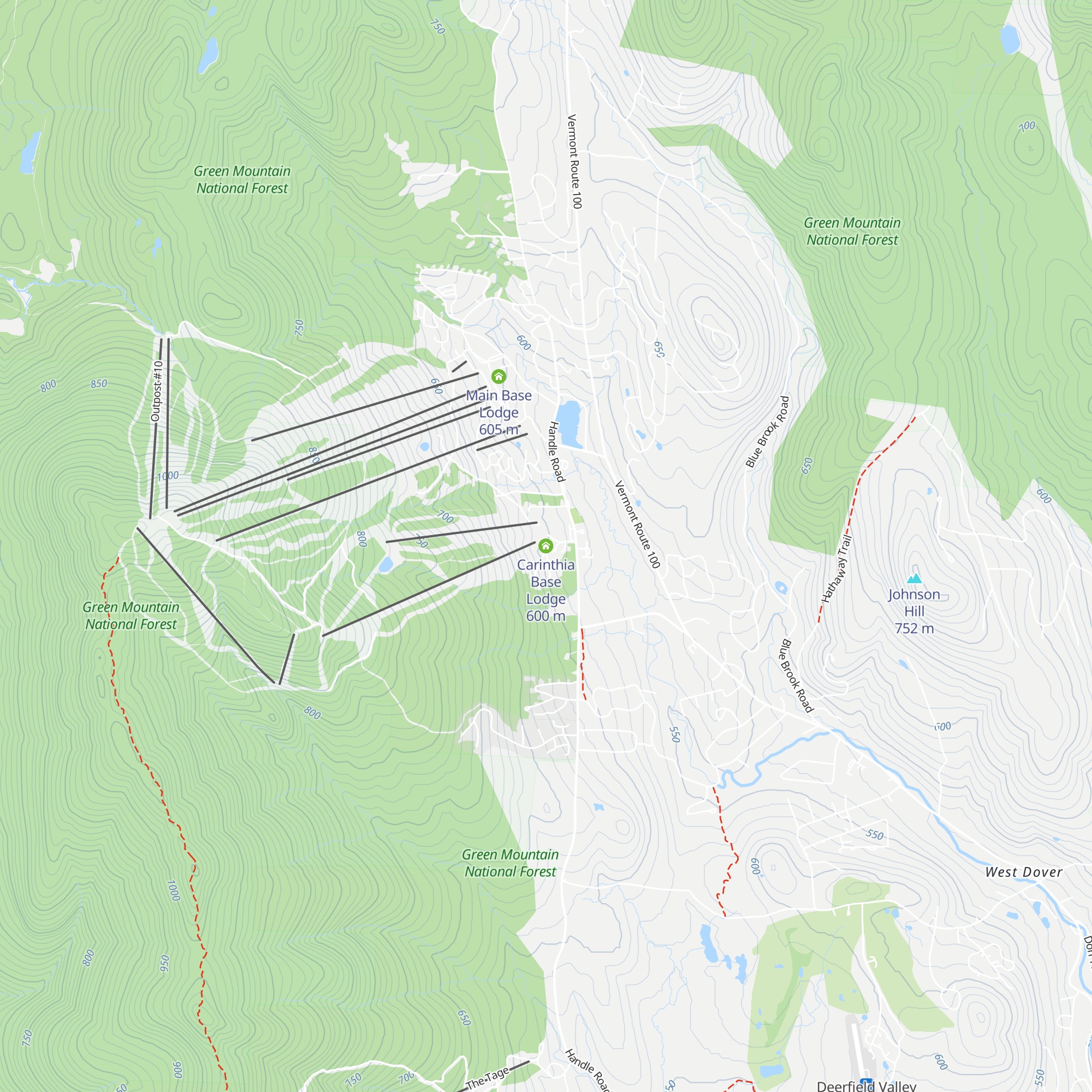 Carinthia Base Lodge map