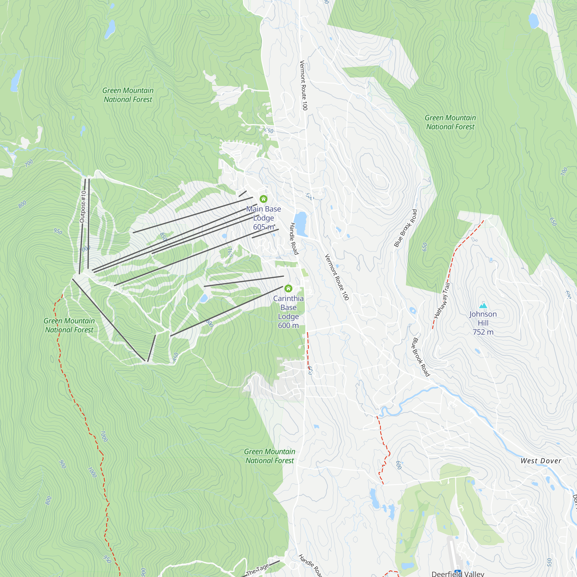 Carinthia Base Lodge map