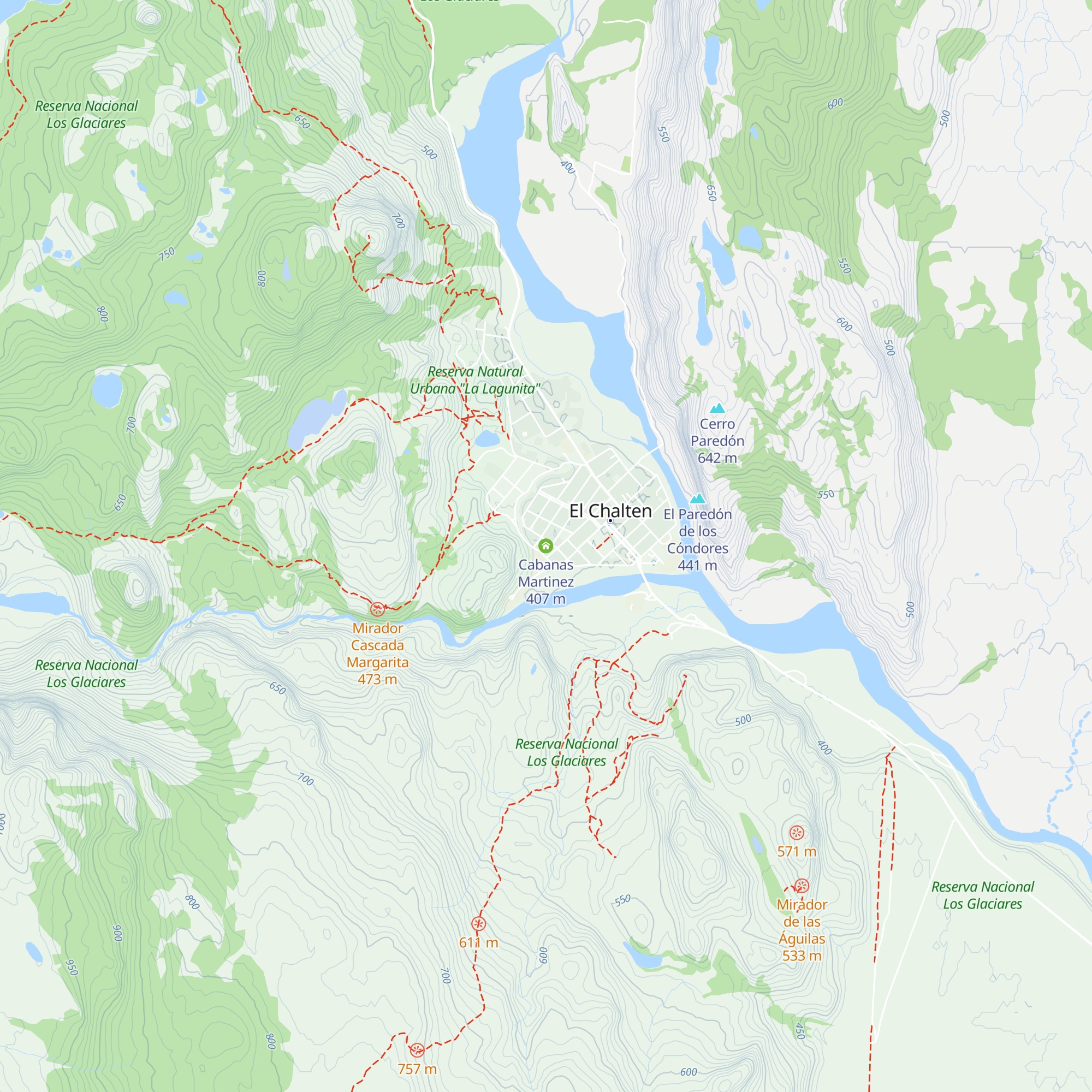 Cabanas Martinez map