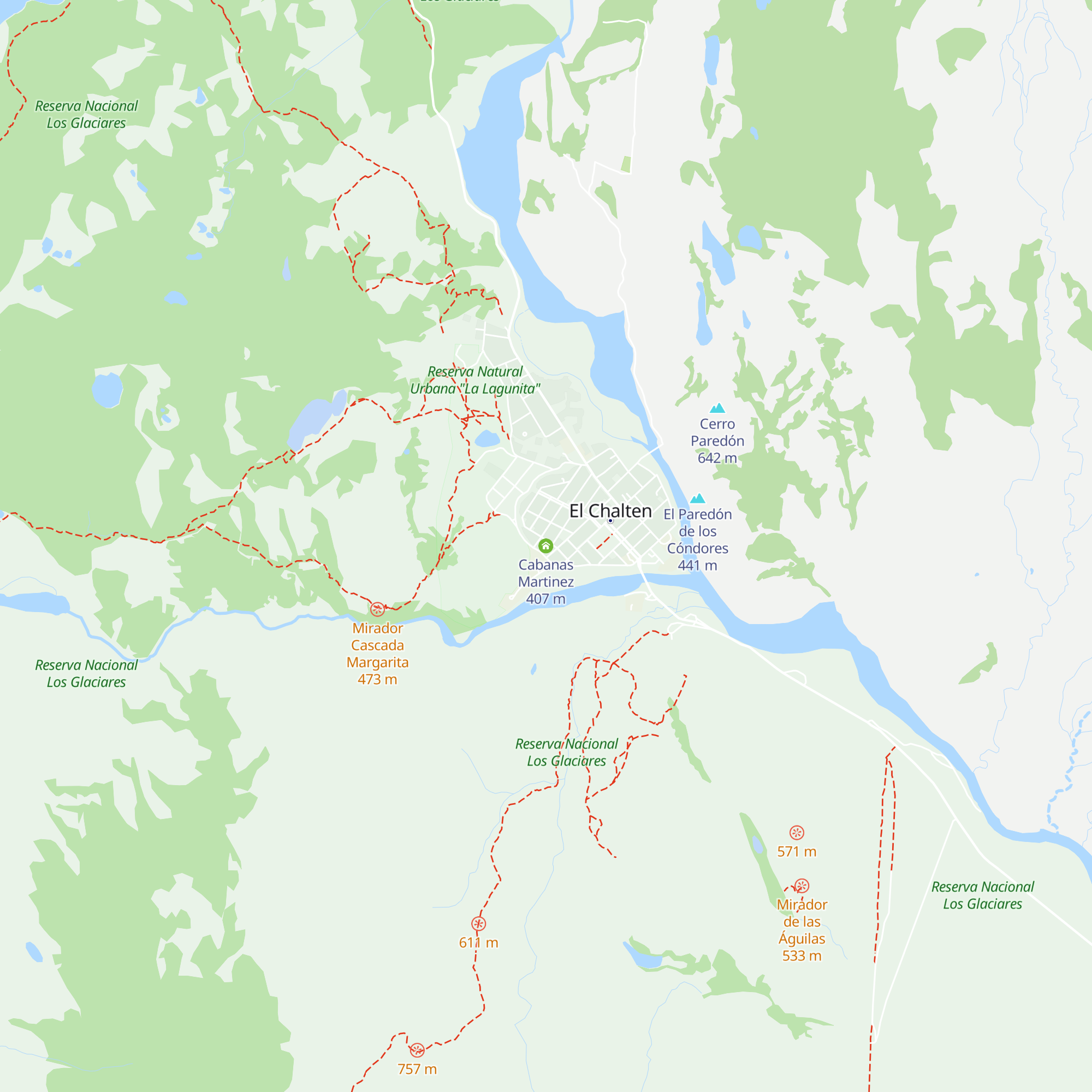 Cabanas Martinez map