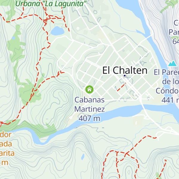 Map of Cabanas Martinez