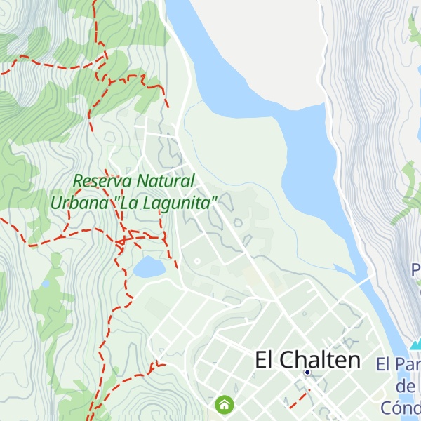 Map of Cabañas Rivendel